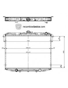Comprar Radiador refrigeración NISSAN Terrano II 2.7 TD 93-02 /