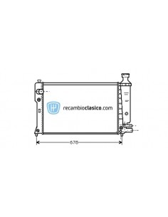Comprar Radiador refrigeración PEUGEOT 405 1.9D (91-92) online