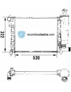 Comprar Radiador refrigeración PEUGEOT 106 I/II XSI AC online