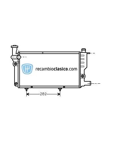 Comprar Radiador refrigeración PEUGEOT 205 GL/GR 83-98 online