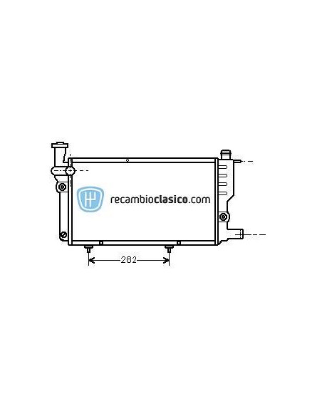 Comprar Radiador refrigeración PEUGEOT 205 GL/GR 83-98 online