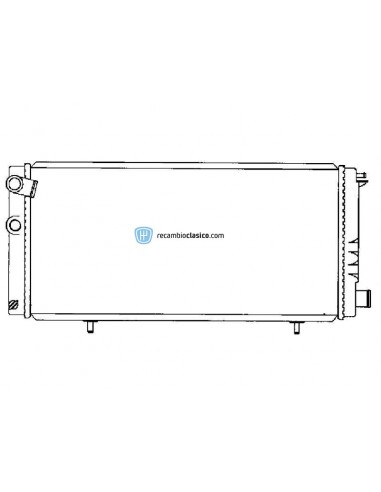 Comprar Radiador refrigeración PEUGEOT 205 1.6 i / 1.9 i / 1.8