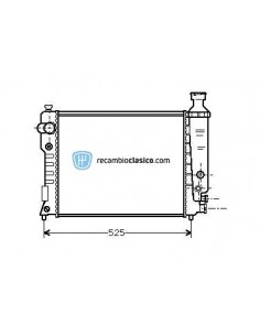 Comprar Radiador refrigeración PEUGEOT 405 II 1.6 GL/SR 92-95