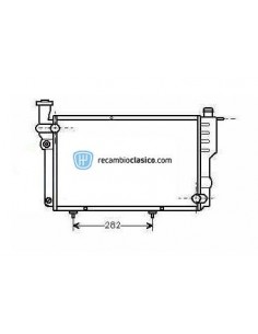 Comprar Radiador refrigeración PEUGEOT 205 I 1.3 84-87 online