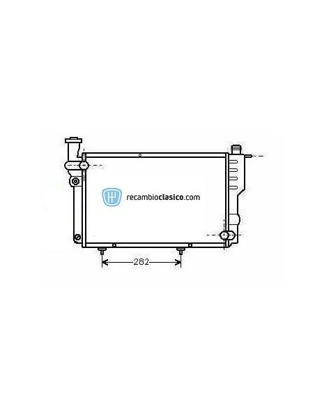 Comprar Radiador refrigeración PEUGEOT 205 I 1.3 84-87 online