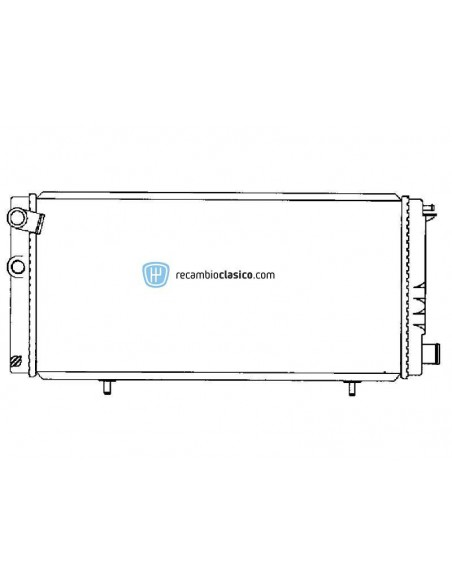 Comprar Radiador refrigeración PEUGEOT 205 1.6 i / 1.9 i / 1.8