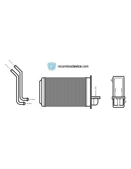 Comprar radiador de calefacción PEUGEOT 205 / 309 online