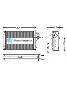 Comprar radiador de calefacción PEUGEOT 405 I online