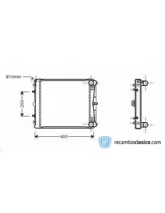 Comprar Radiador refrigeración PORSCHE Boxster 96-04 / 911