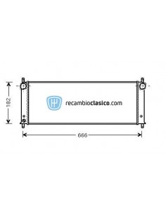 Comprar Radiador refrigeración PORSCHE (996) 911 Cabriolet 3600