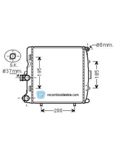 Comprar Radiador refrigeración PORSCHE (997) 911 04- / Boxster
