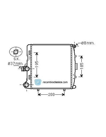 Comprar Radiador refrigeración PORSCHE (997) 911 04- / Boxster