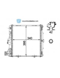 Comprar Radiador refrigeración PORSCHE 911 (997) 3.6Carrera/3.6