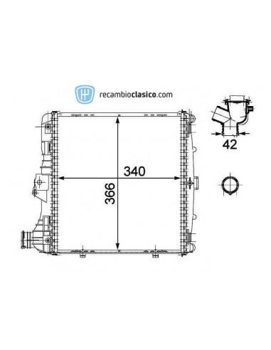 Comprar Radiador refrigeración PORSCHE 911 (997) 3.6Carrera/3.6