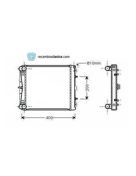 Comprar Radiador refrigeración PORSCHE Boxster 96-04 / 911
