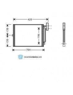 Comprar Condensador aire acondicionado PORSCHE BOXSTER/911 98-