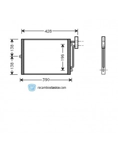 Comprar Condensador aire acondicionado PORSCHE BOXSTER/911 98-