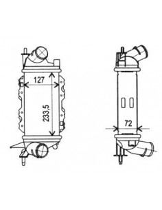 Comprar Intercooler OPEL Vectra B 2.0 DTI 97- / 2.2 DTI 00- /