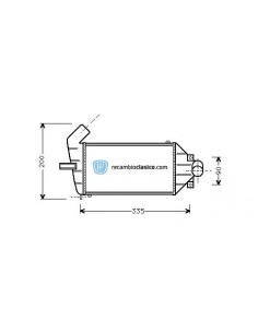 Comprar Intercooler OPEL Astra G 1.7 TD 98-05 online