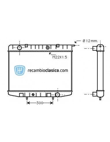 Comprar Radiador refrigeración OPEL Frontera A 2.5 TDS 96-98