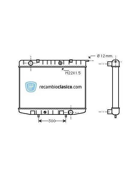 Comprar Radiador refrigeración OPEL Frontera A 2.5 TDS 96-98