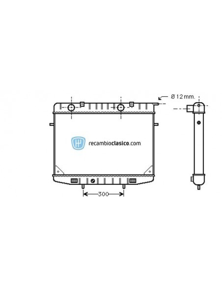 Comprar Radiador refrigeración OPEL Frontera 2.0/2.3TD/2.4 91-