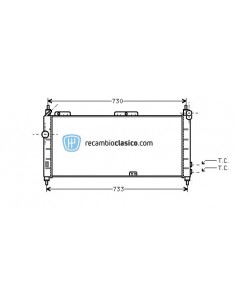 Comprar Radiador refrigeración OPEL Corsa B /TIGRA AC 93- online
