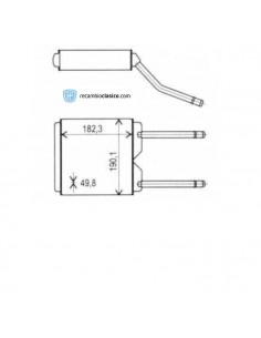 Comprar radiador de calefacción OPEL Astra F / Vectra A online