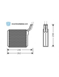 Comprar radiador de calefacción OPEL Frontera A online