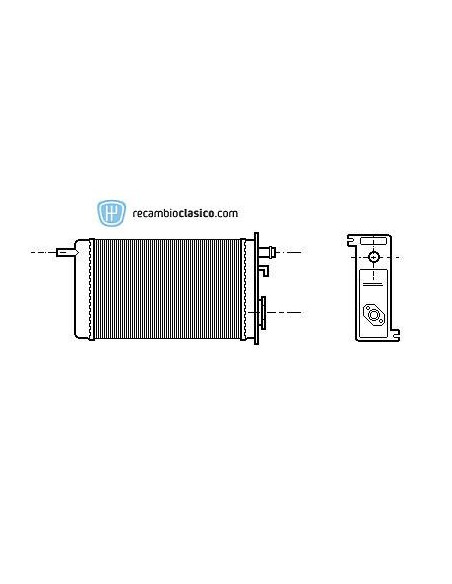 Comprar radiador de calefacción RENAULT Trafic online