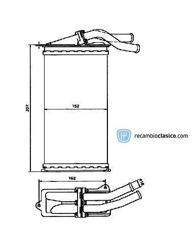 Comprar radiador de calefacción RENAULT (B29) 25