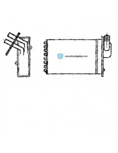 Comprar radiador de calefacción RENAULT CLIO / R 19 90-98 //