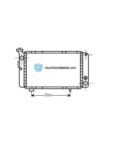 Comprar Radiador refrigeración RENAULT R 5 72-85 online