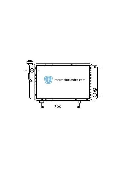 Comprar Radiador refrigeración RENAULT R 5 72-85 online