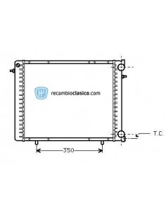 Comprar Radiador refrigeración RENAULT 19 1.9 D online