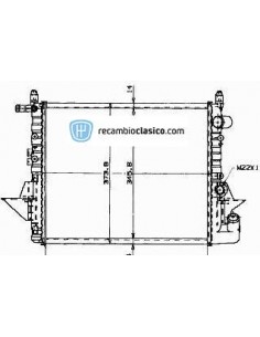 Comprar Radiador refrigeración RENAULT Twingo 1.2i 93- online