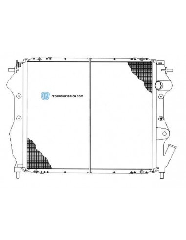 Comprar Radiador refrigeración RENAULT EXPRESS II 1.1/1.4 91-