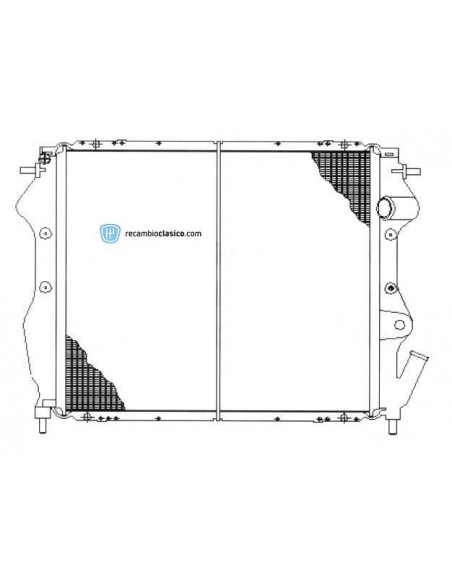 Comprar Radiador refrigeración RENAULT EXPRESS II 1.1/1.4 91-
