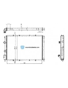 Comprar Radiador refrigeración RENAULT Megane 1.9D/1.9TD 96-
