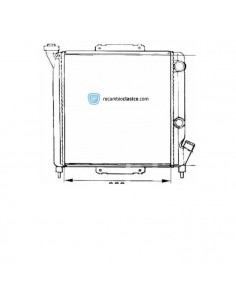 Comprar Radiador refrigeración RENAULT SUPER 5/9/11 online
