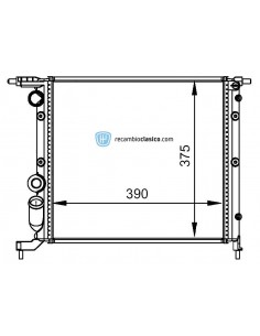 Comprar Radiador refrigeración RENAULT CLIO 1.2/1.4 RN/RT--R19