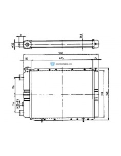 Comprar Radiador refrigeración RENAULT 18 GTS 1.6/TRAFIC 4