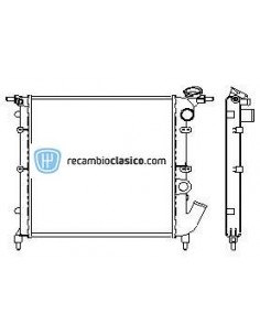 Comprar Radiador refrigeración RENAULT CLIO 1.1 RL/RN online
