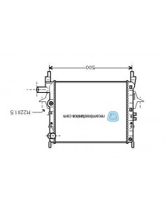 Comprar Radiador refrigeración RENAULT Twingo 96- online