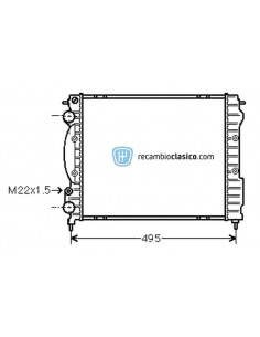 Comprar Radiador refrigeración RENAULT CLIO I 1.2/1.4