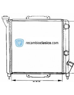 Comprar Radiador refrigeración RENAULT SUPER 5 / 9 / 11 online