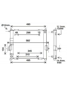 Comprar Radiador refrigeración RENAULT Twingo I 1.2 96- online