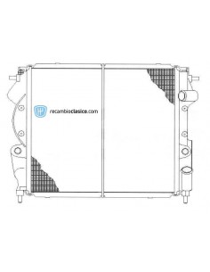 Comprar Radiador refrigeración RENAULT CLIO 1.9 D 97-98 / 1.7