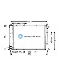 Comprar Radiador refrigeración ROVER 25 1.1 / 1.4 / 1.6 / 1.8