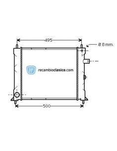 Comprar Radiador refrigeración ROVER 214/414 SLI/GSI 89-95